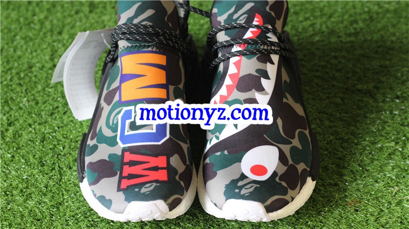 Pharrell Williams NMD Human Race Camo Bape